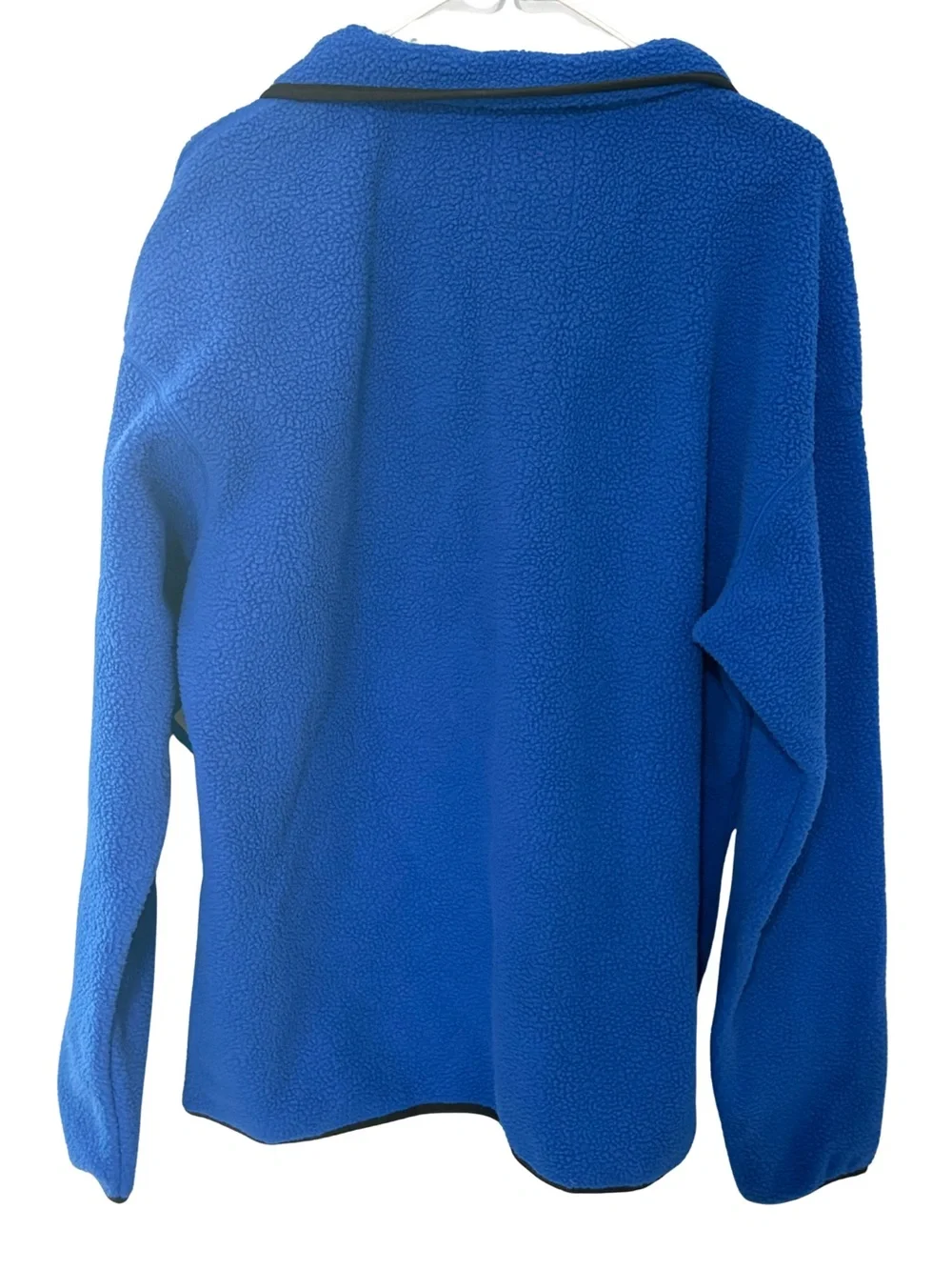 NWT Columbia Helvetia Half Snap Fleece Pullover Men’s Large Blue Pink Sherpa
